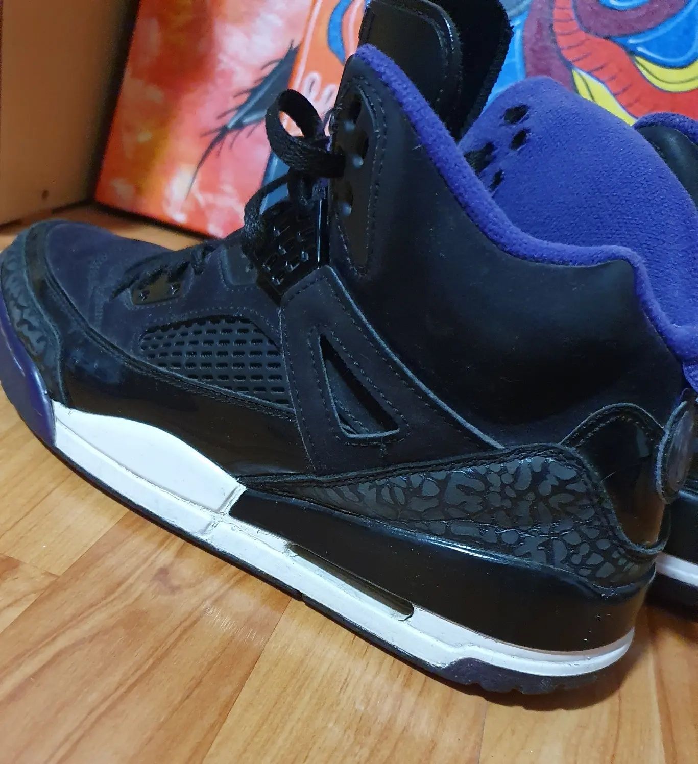 Jordan spizike purple