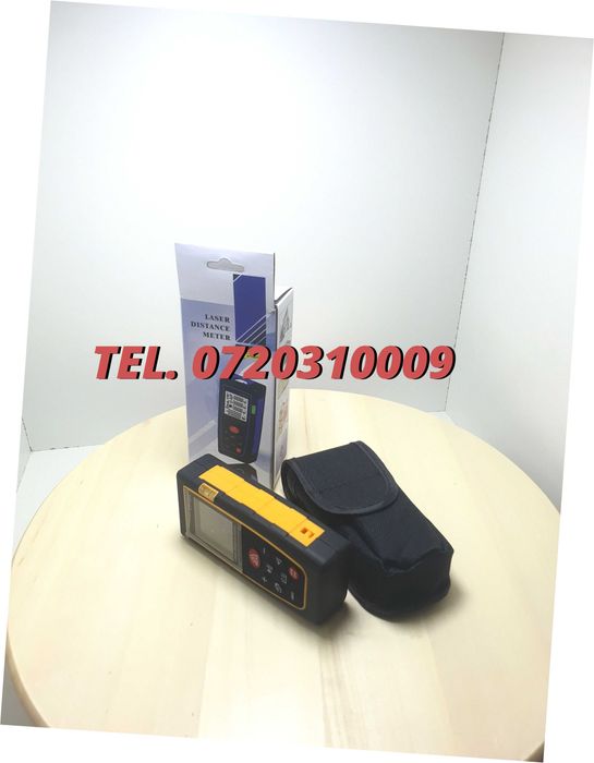 Ruleta  Telemetru Laser Verde 40m