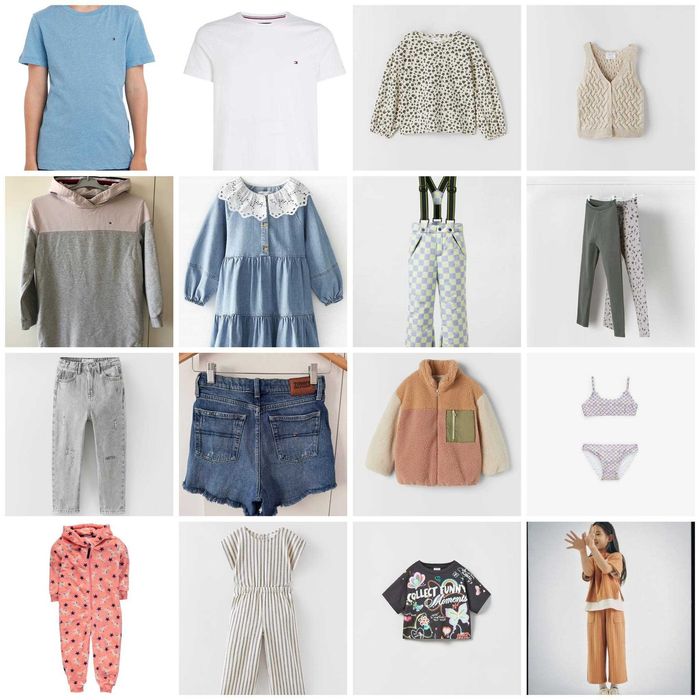 Страхотни маркови дрехи и аксесоари за момиче на 11-12 г. (152 см)