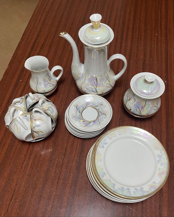 Кофейный сервиз, на 6 персон