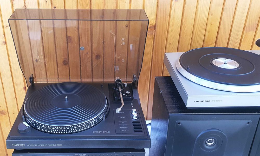 Technics,Pioneer 2 statii si 2 pick-up in stare top, din Germania