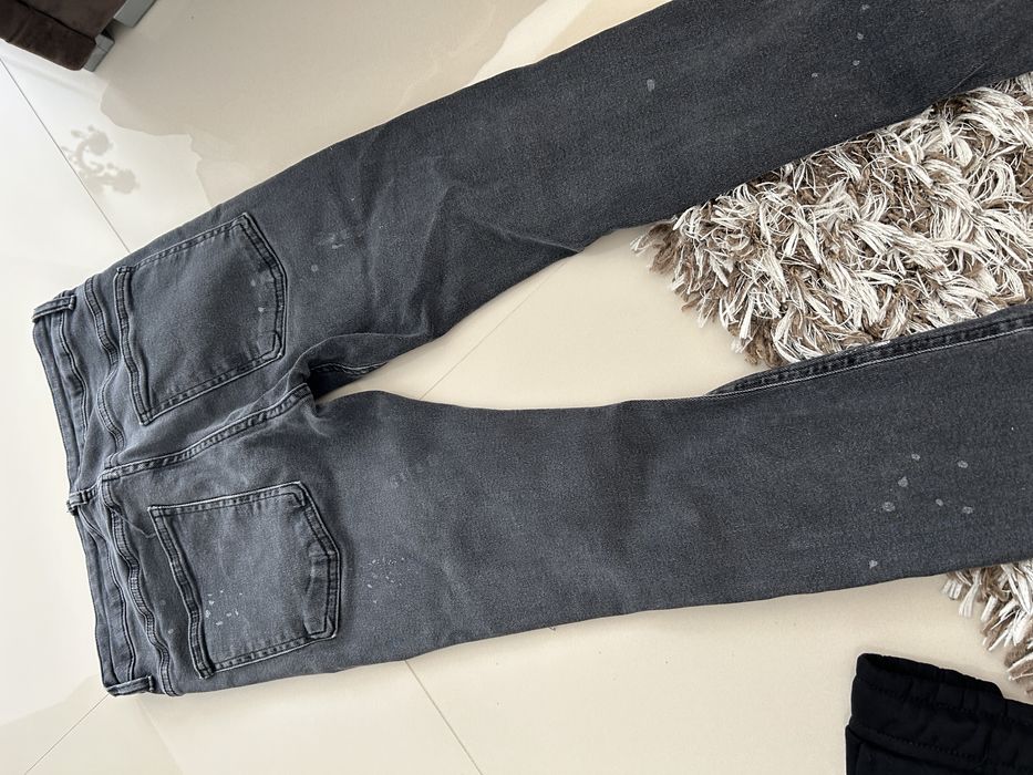 Blugi negri Berska slim fit