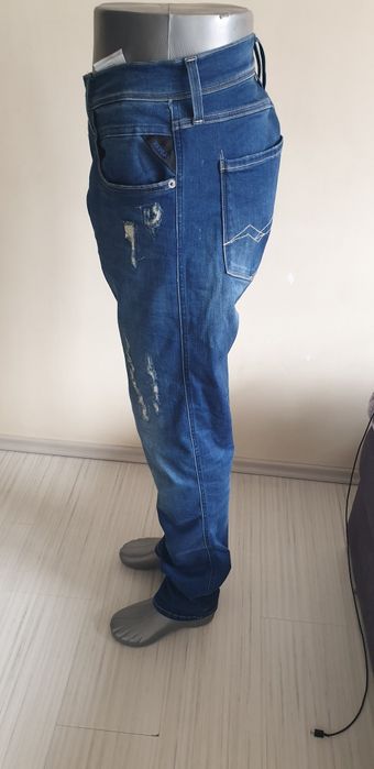 Replay Milano Anbass  Slim Fit  33/34 НОВО! ОРИГИНАЛ Мъжки Дънки!