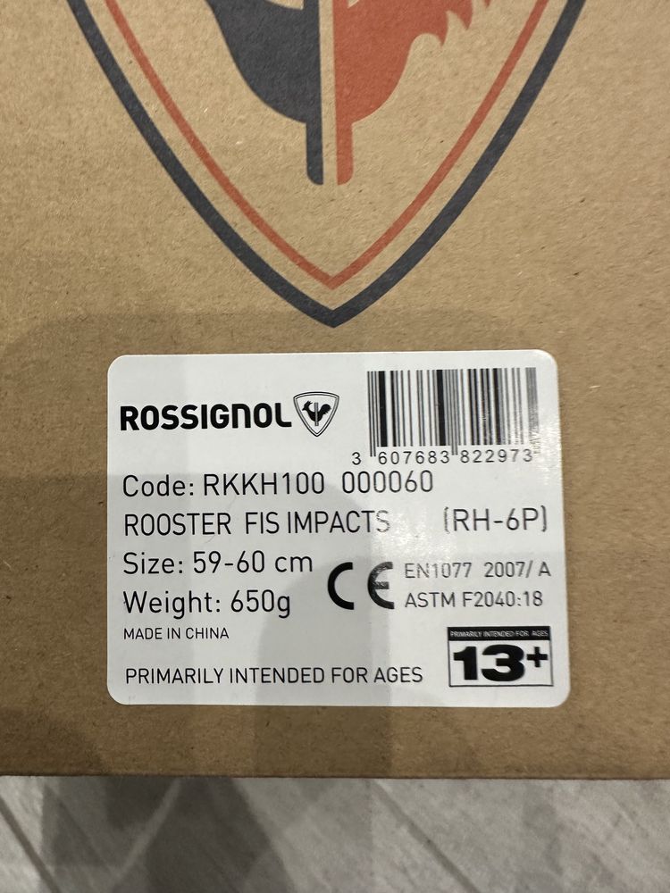 Rossignol каска + очила НОВИ