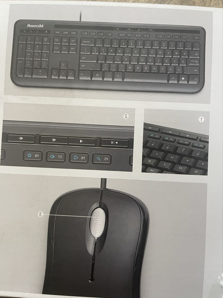 Tastatura + mouse Microsoft 600 noi sigilate