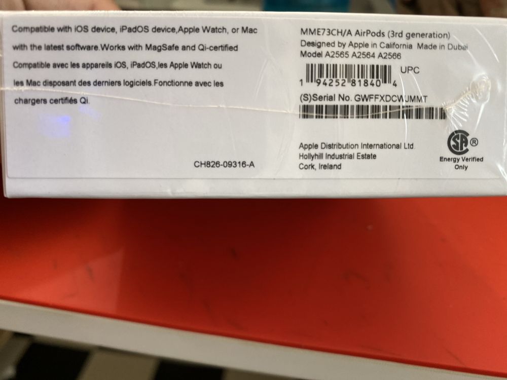 Airpods arginal bn 1:1