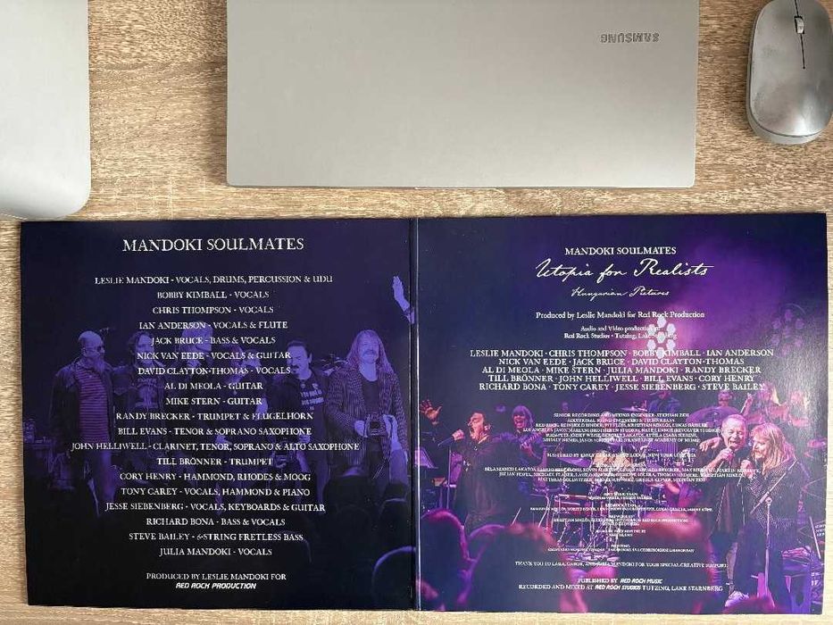 Album vinil Mandoki Soulmates - "Utopia For Realists" ( 2021 )