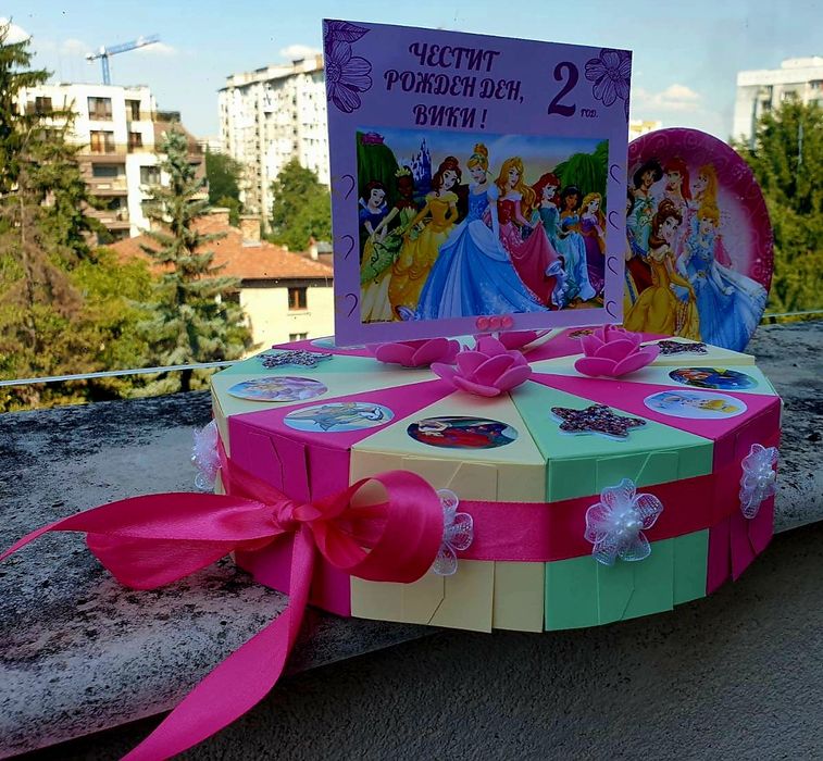 Картонена торта /