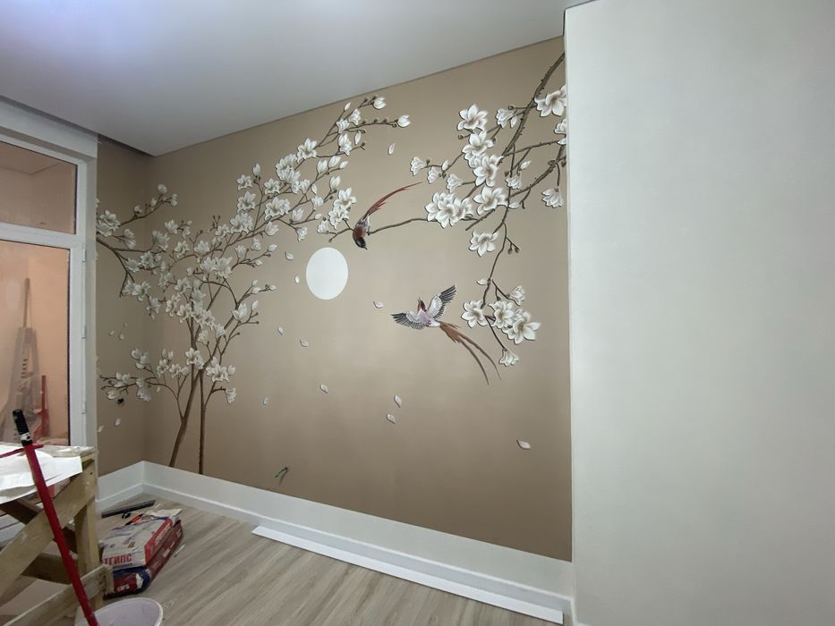 Поклейка о б о е в