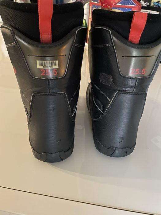 Boots snowboard Salomon, mărimea 25.5, sistem BOA – stare foarte bună