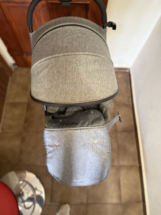 Количка Кика Бу сива от 0 до 3 год