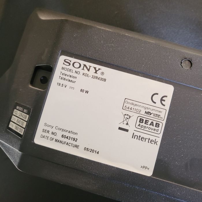 Led Sony тв за части model KDL 32R430B