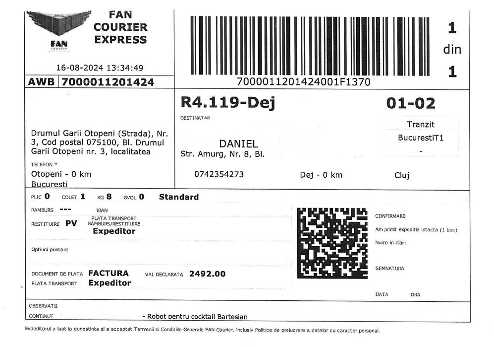 Robot pentru cocktail BARTESIAN
PREMIUM cocktails on demand