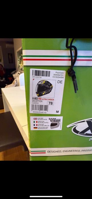 Каска X-lite X803 RS ultra carbon size M