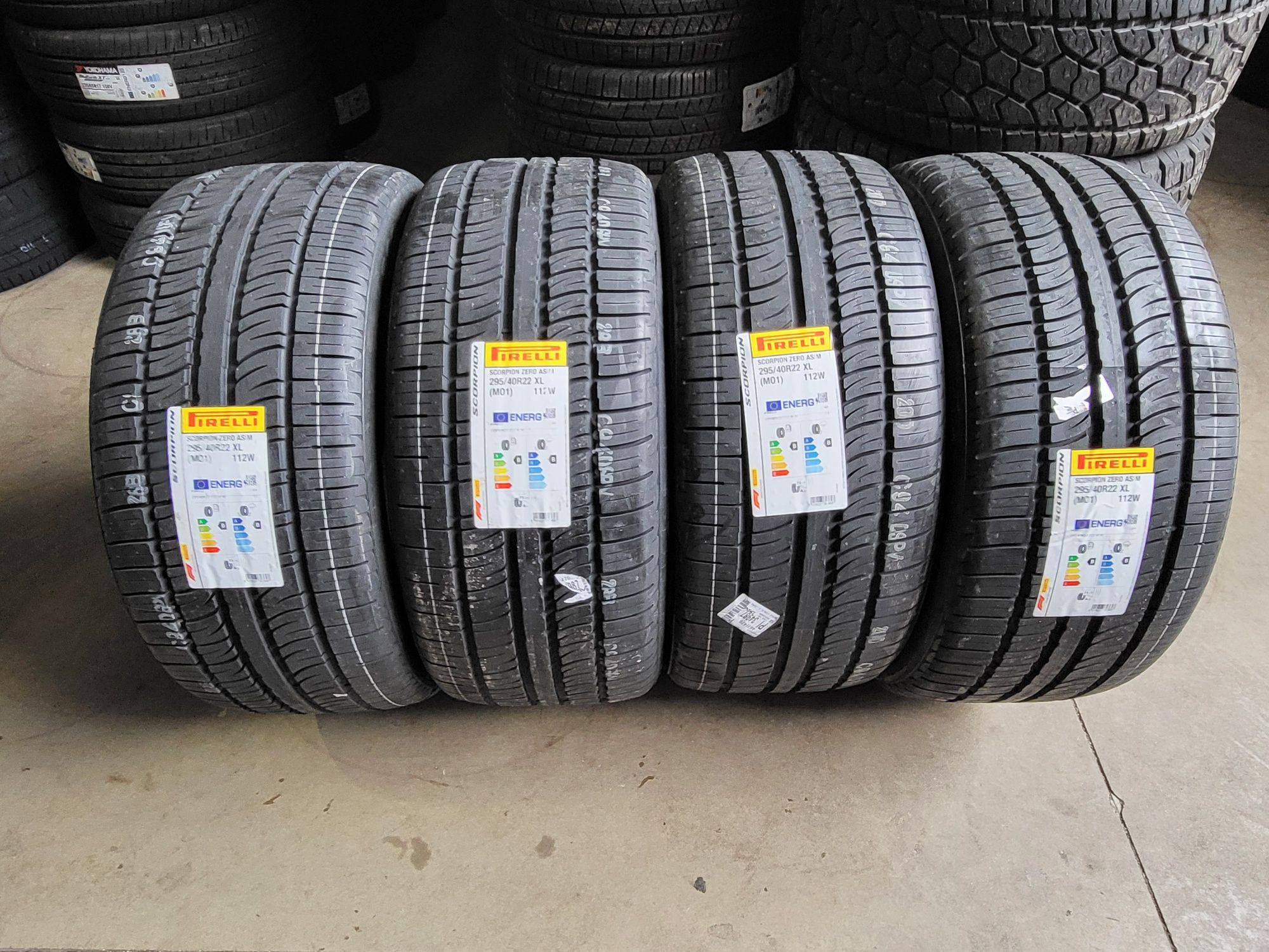 295/40/22 PIRELLI 4бр