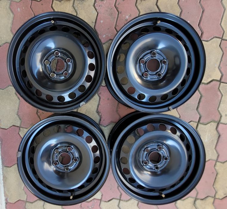 Jante  R15 oțel 5x100 ET 40 originale vw,audi,skoda seat