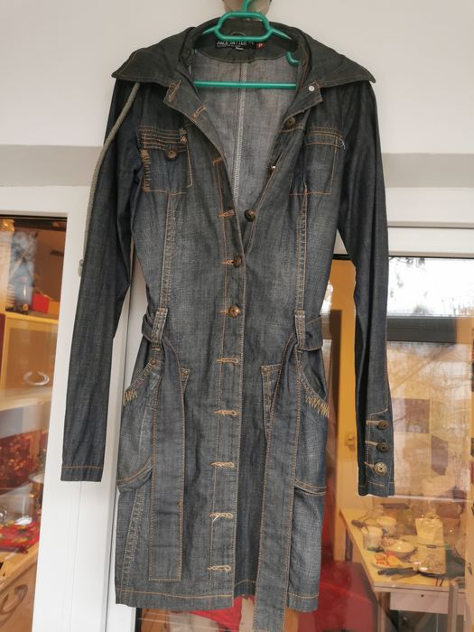 Trenci din bumbac de blugi