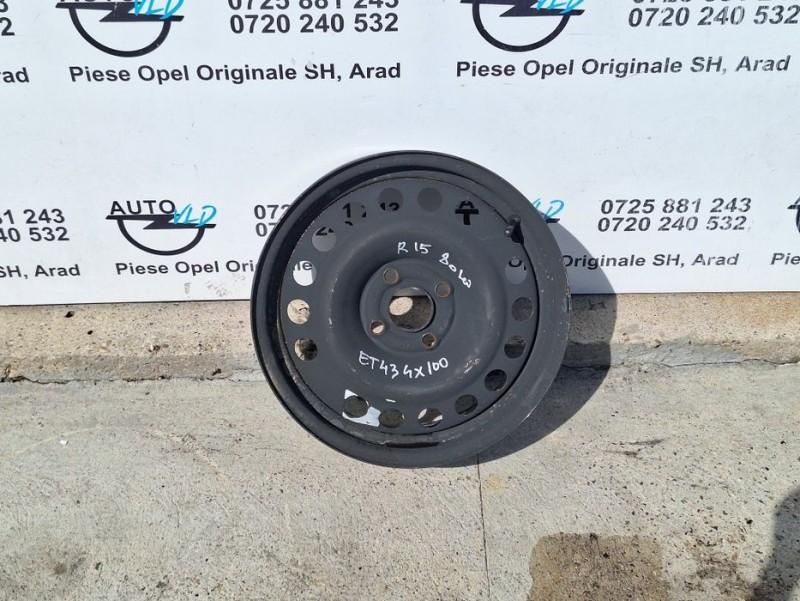 Janta tabla rezerva 4x100 R15 ET43 Opel Astra H
