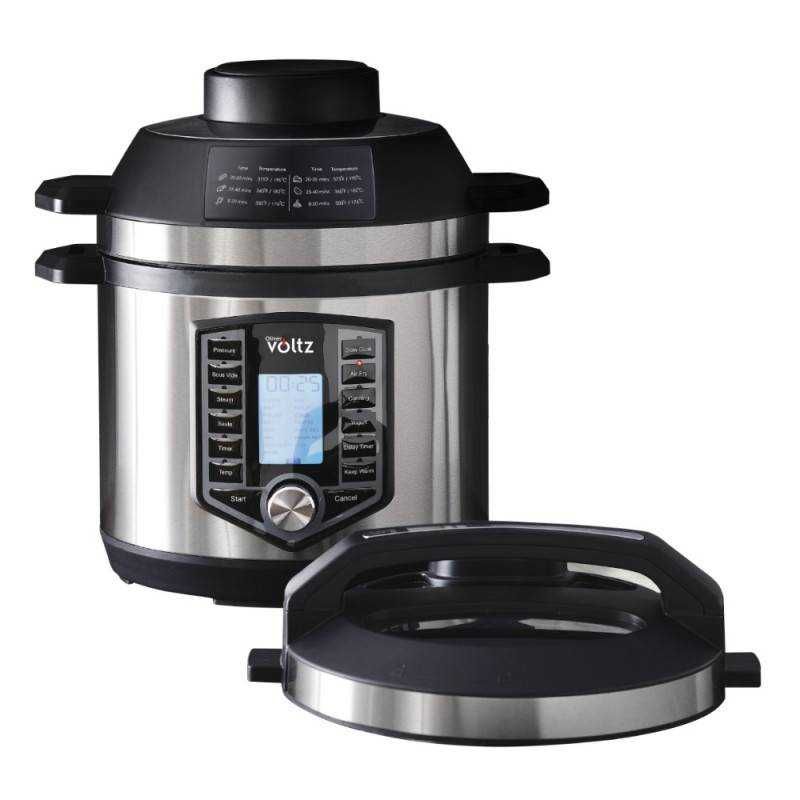 Мултикукър под налягане и Air Fryer 2в1 Oliver Voltz OV51985G6