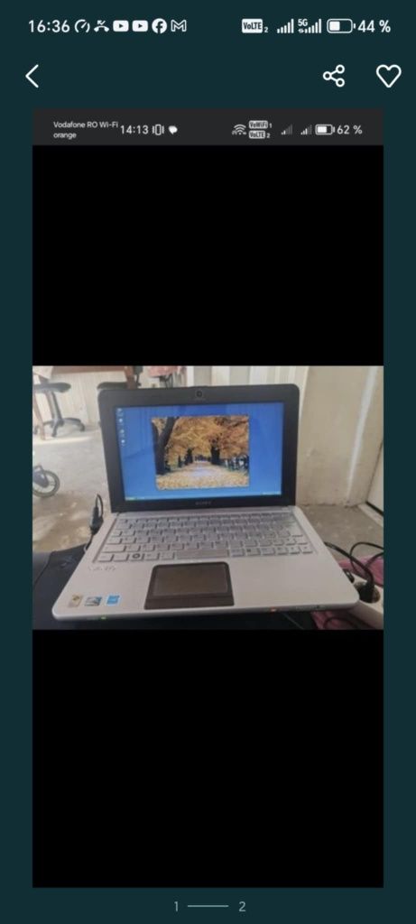 Vând laptop Sony Vaio