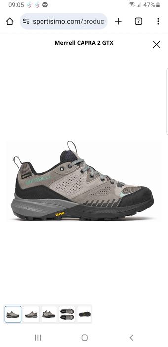 Merrel capra 2 Gtx  goretex Noi