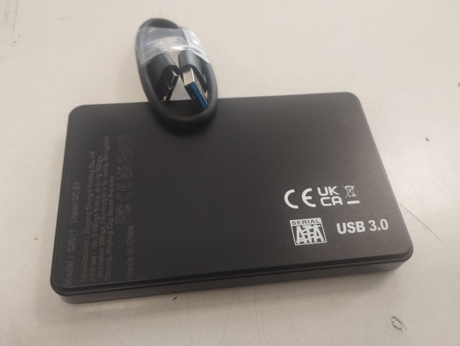 НОВ външен хард диск 250ГБ USB 3.0