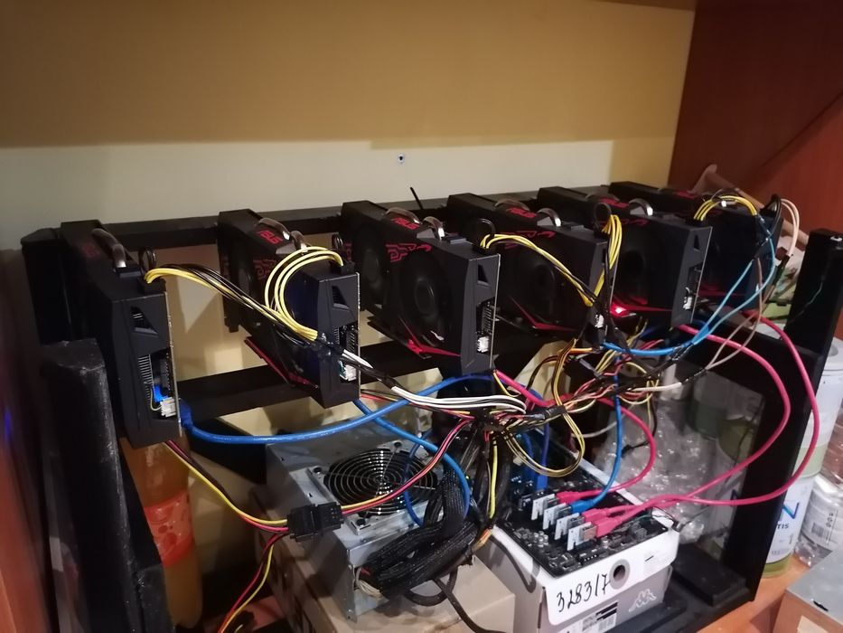 Риг 6xRX 570 8gb Asus