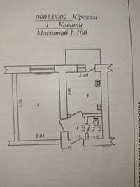 Срочно ТТЗ-1. Ориентир Базарчик 1/1/4. Можно ипотека 28 м2