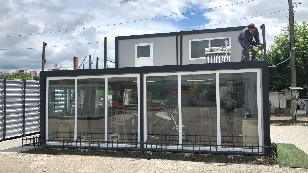 container containere birou organizare santier chiosc magazin sanitar