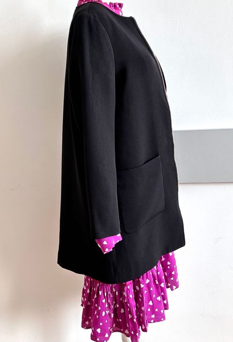 Ново елегантно черно класическо палто/дълго сако H&M