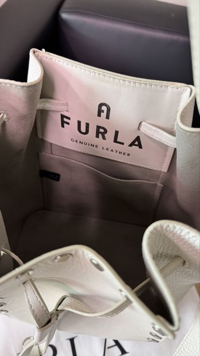Естествена кожа чанта Furla