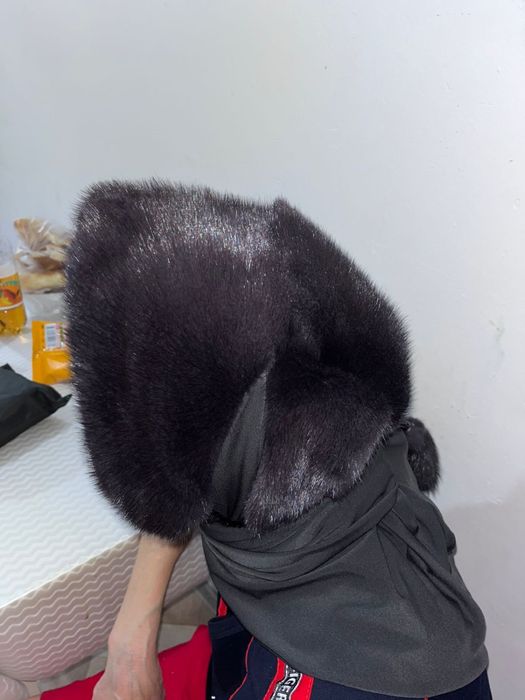 Норковый шарф новое
