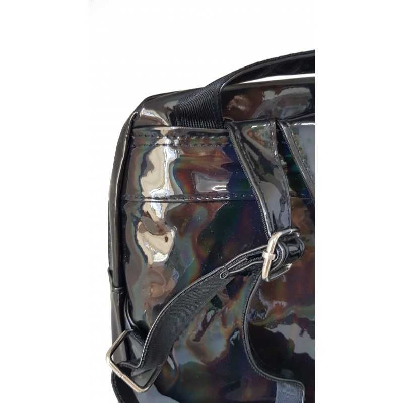 Rucsac Holographic, Casual Scoala, pt. Fete, Negru +PENAR