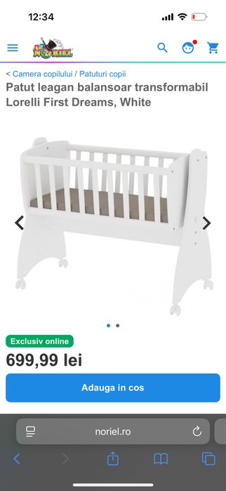 Patut leagan transformabil lemn