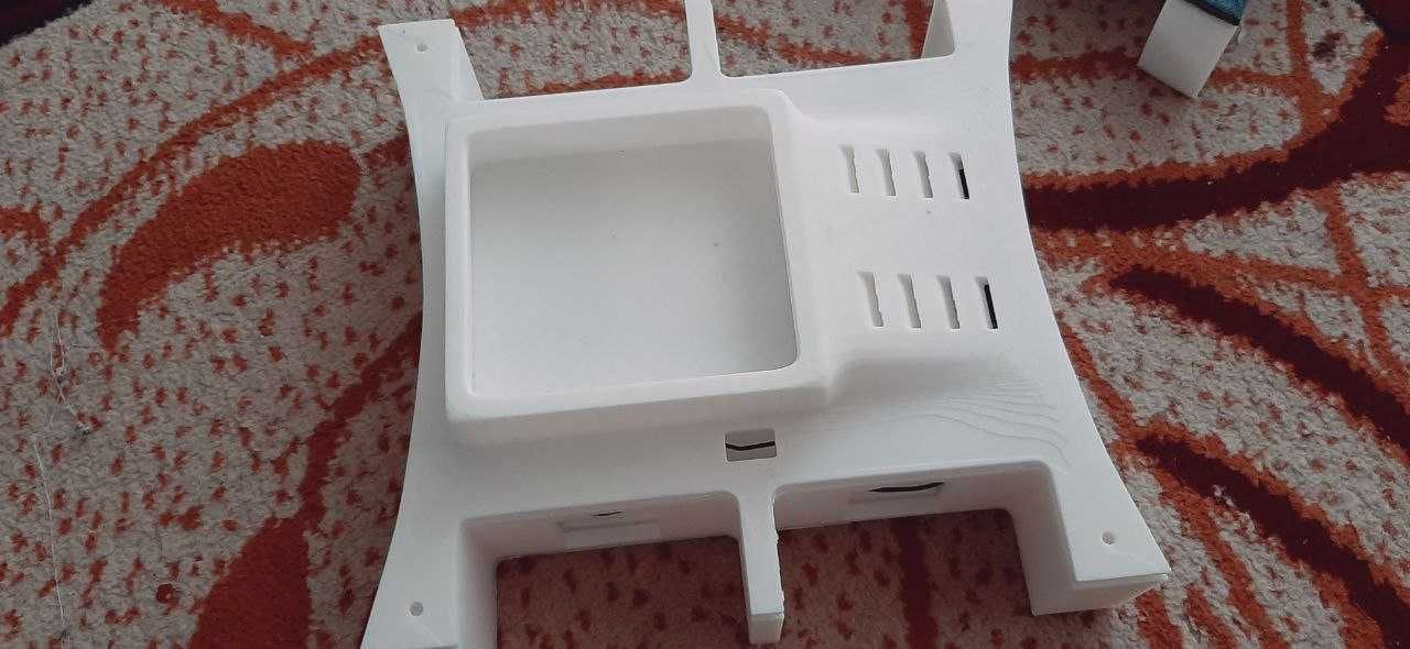 3D Printerdan chiqarilgan Robofudbol shassisi