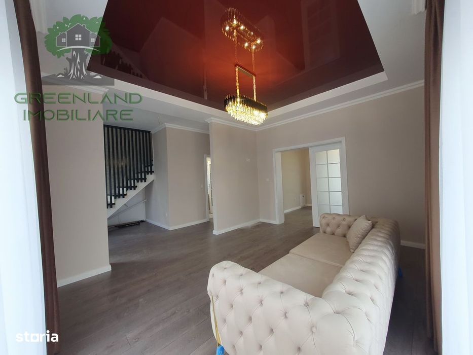 Casa individuala 5 camere, 2 bai, 110mp, teren 400mp, mobilata, BUCIUM