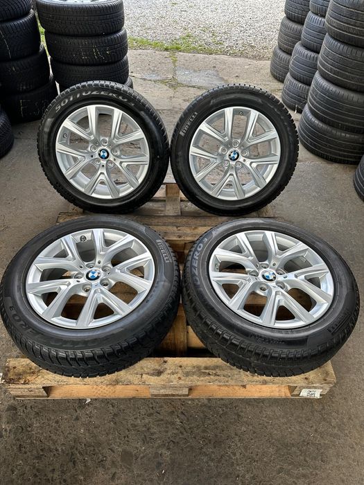Jante originale BMW style 574 pentru X1 / X2 cu anv iarna 205/60 R17