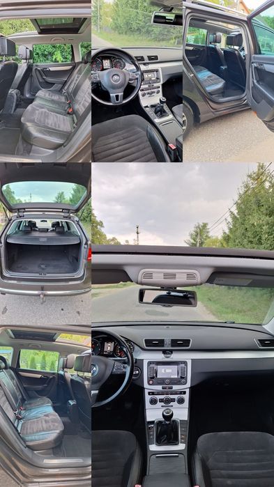 VW PASSAT 2012* FullOptions* Panoramic* Piele Alcantara * Import 1 ZI*