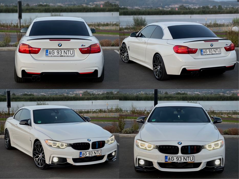 Bmw 420d/Cabrio/Euro 6/M pachet/Full led/Head-up/Km reali/Variante/