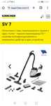 Karcher sv 7 пароводна прахосмукачка, пароекстрактор