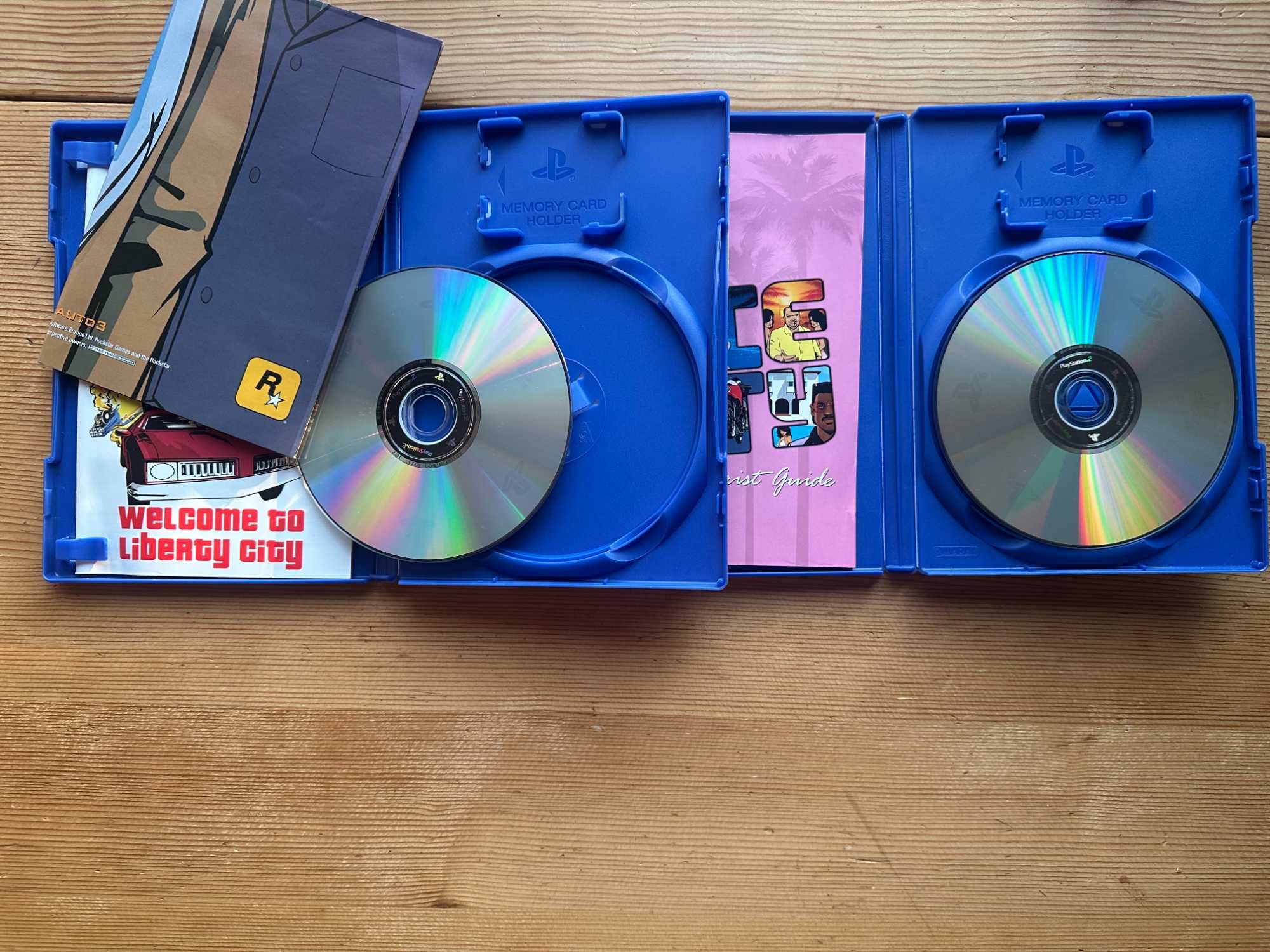 GTA Grand Theft Auto: III + Vice City Double Pack PlayStation 2 PS2