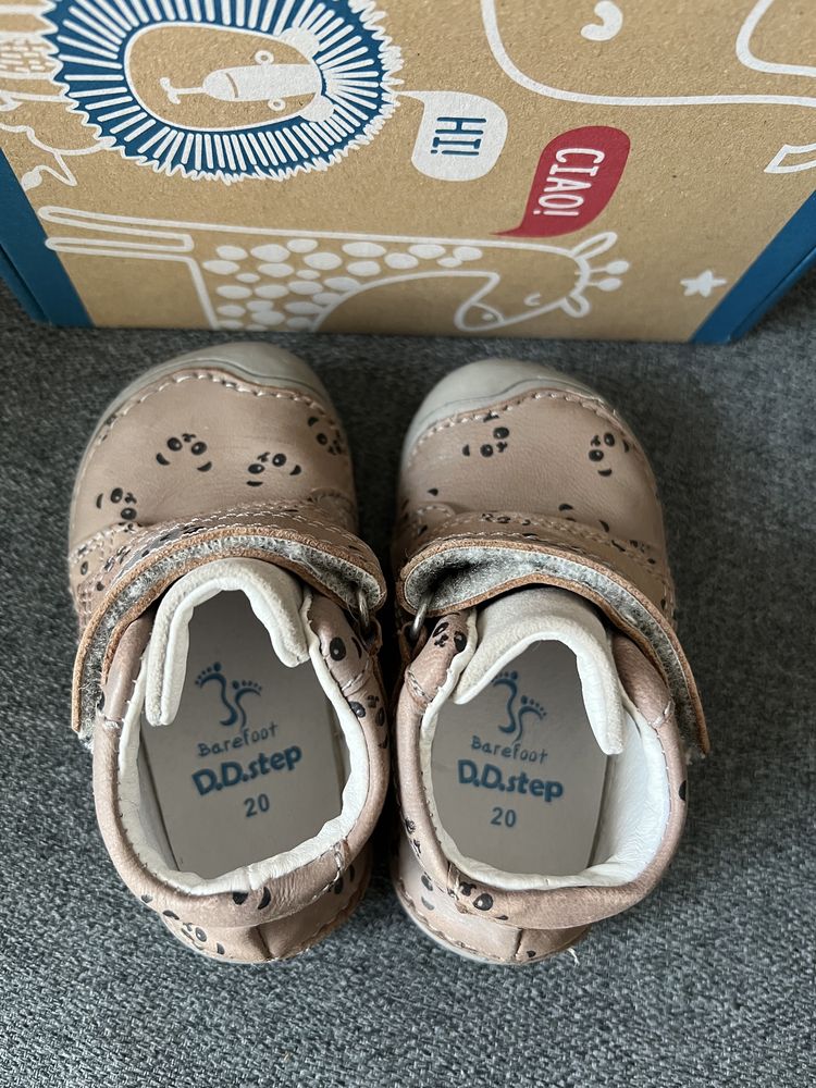 Бебешки обувки босо ходене DD Step