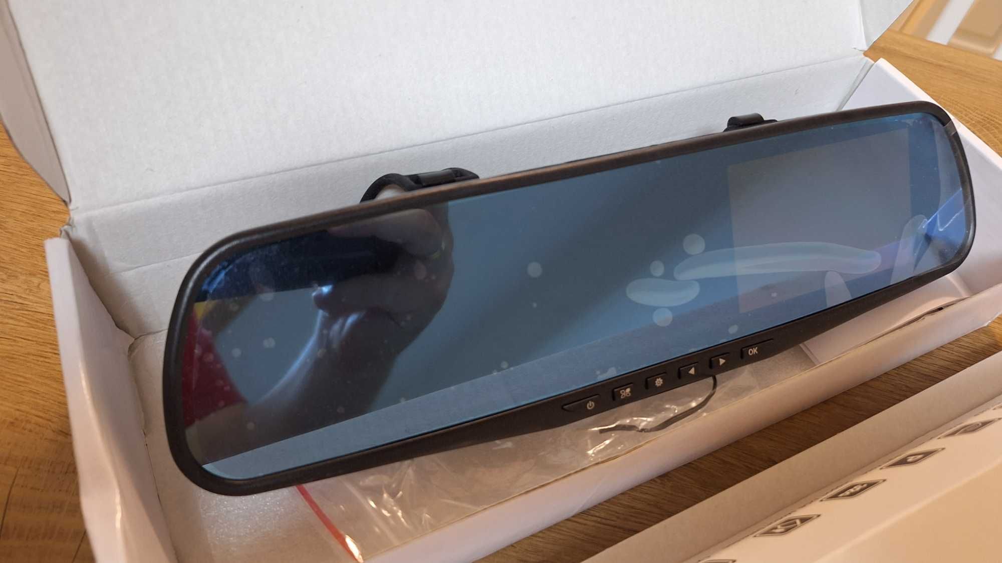Видеорегистратор Vehicle Blackbox DVR 1080p FullHD огледало с 2 камери