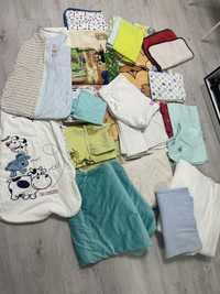 Комплекты постельного детского белья, пеленки и одеяда