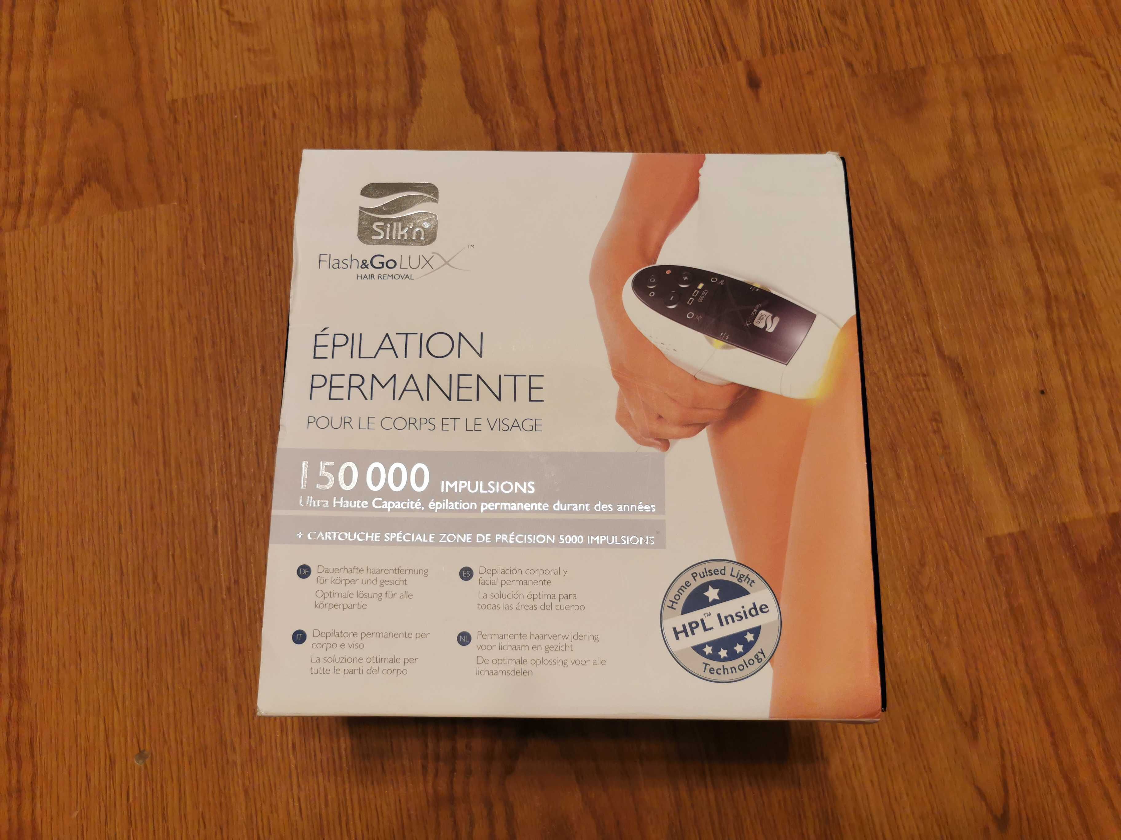 Epilator IPL Silk´n Flash & Go LuxX