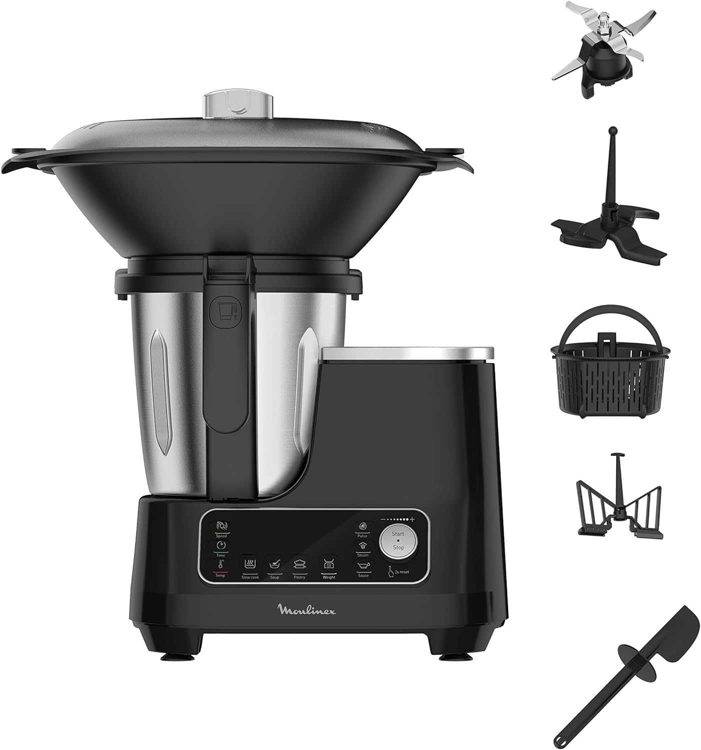 ПРОМО Нов Кухненски Робот Moulinex HF4568 Click Chef с Гаранция