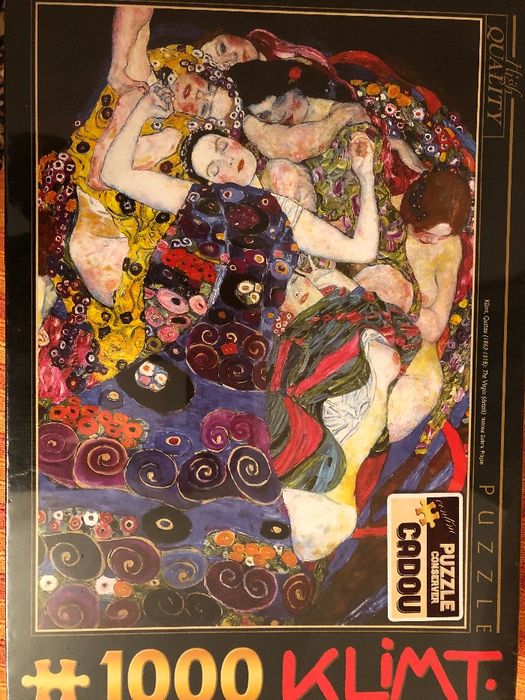 Puzzle 1000 piese Klimt The Virgin (detaliu)