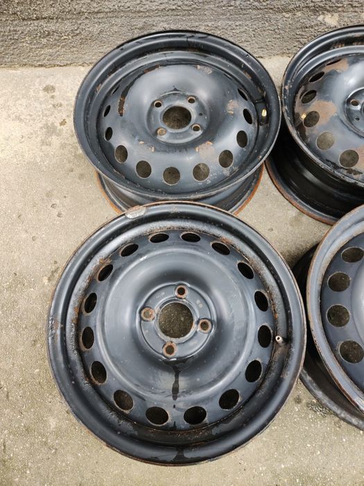 Vând Set Jante 4x100 R15 Dacia Logan MCV Sandero Renault Clio Modus