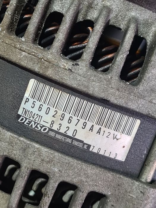 Alternator Jeep Cherokee V 2.0 2013 - 2017 140CP 1956CC EBS EBT (951) Diesel P56029679aa