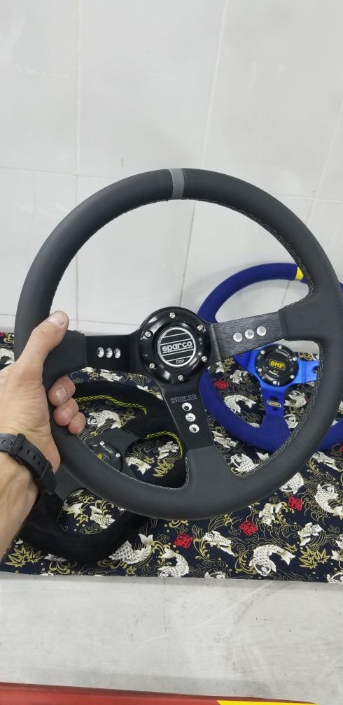 Drift Рули. Sport  Rul Momo, Sparco, Omp jdm